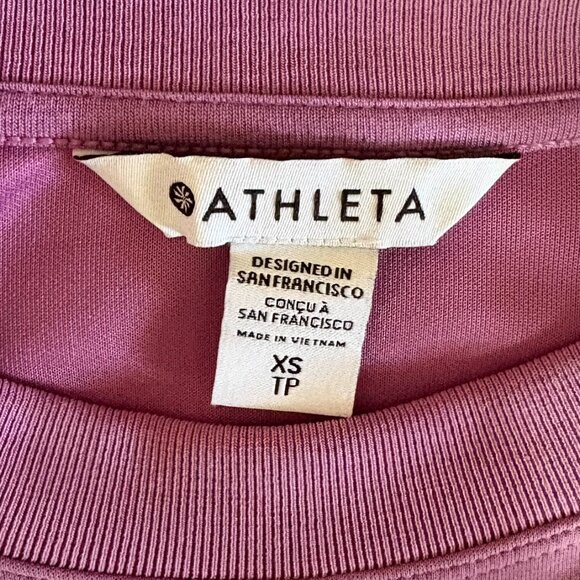 Athleta Seasoft Crewneck Sweatshirt, Size XS - Picture 4 of 4